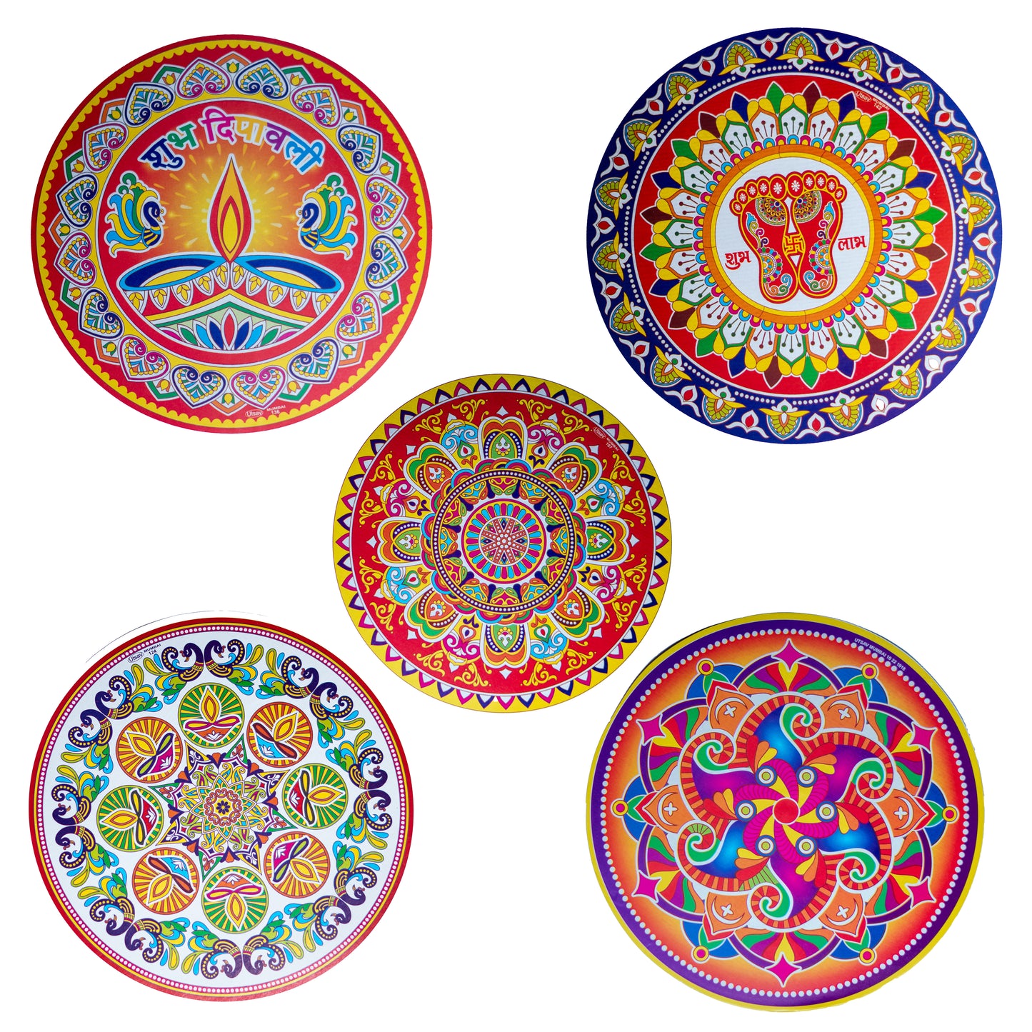 Eco-freindly Rangoli stickers