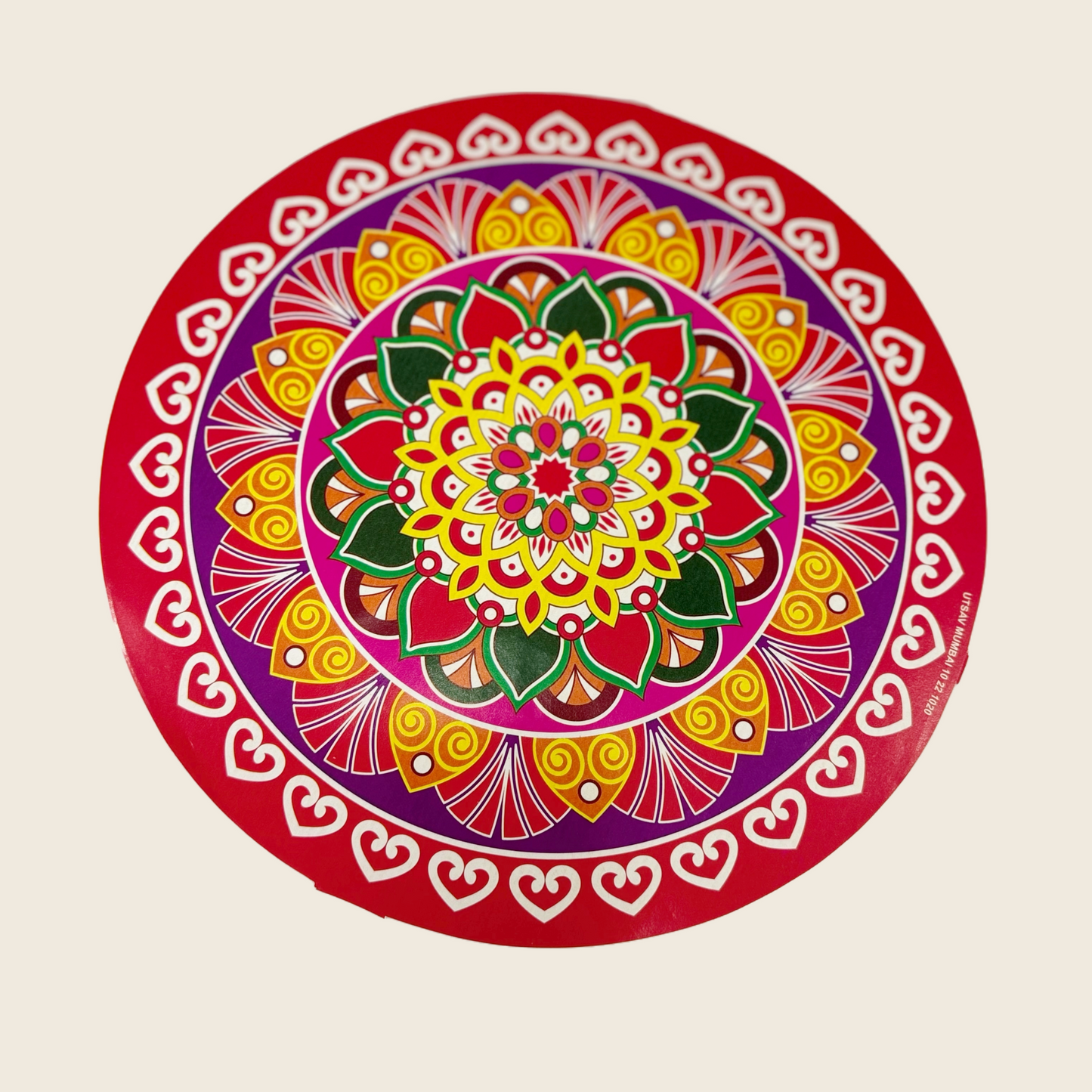 Eco-freindly Rangoli stickers